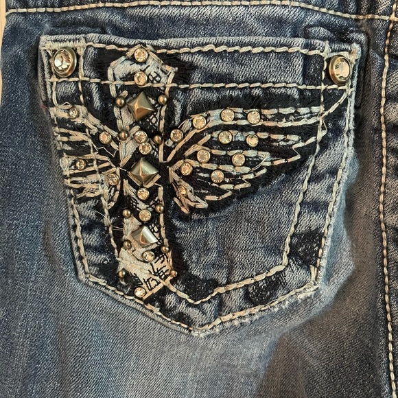 Miss Me Girls Skinny Jeans - Picture 6 of 7